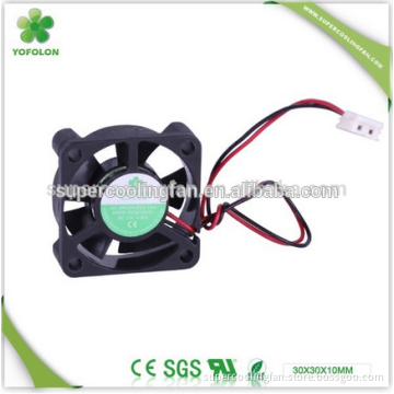 UL94 - 0 inverter adaptor 30x30x10mm 5V 12V dc cooling fan